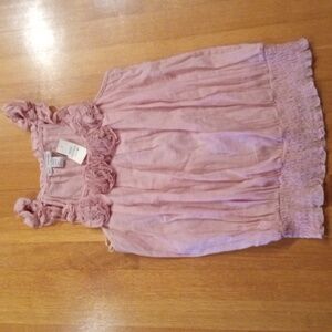 NWT Y2K Body Central Floral Pink Women's Tank Large